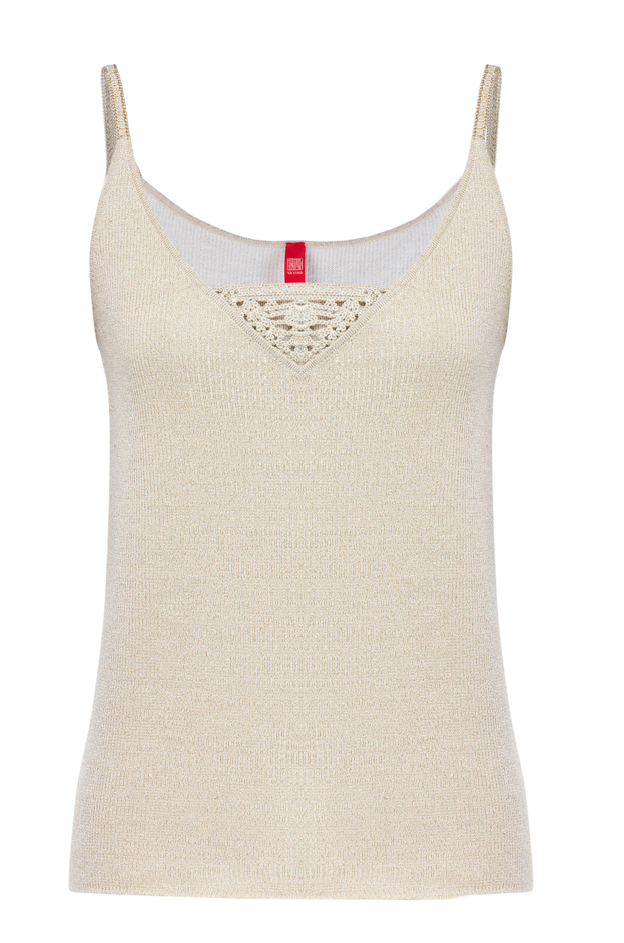 YAYING Beige Knit Camisole
