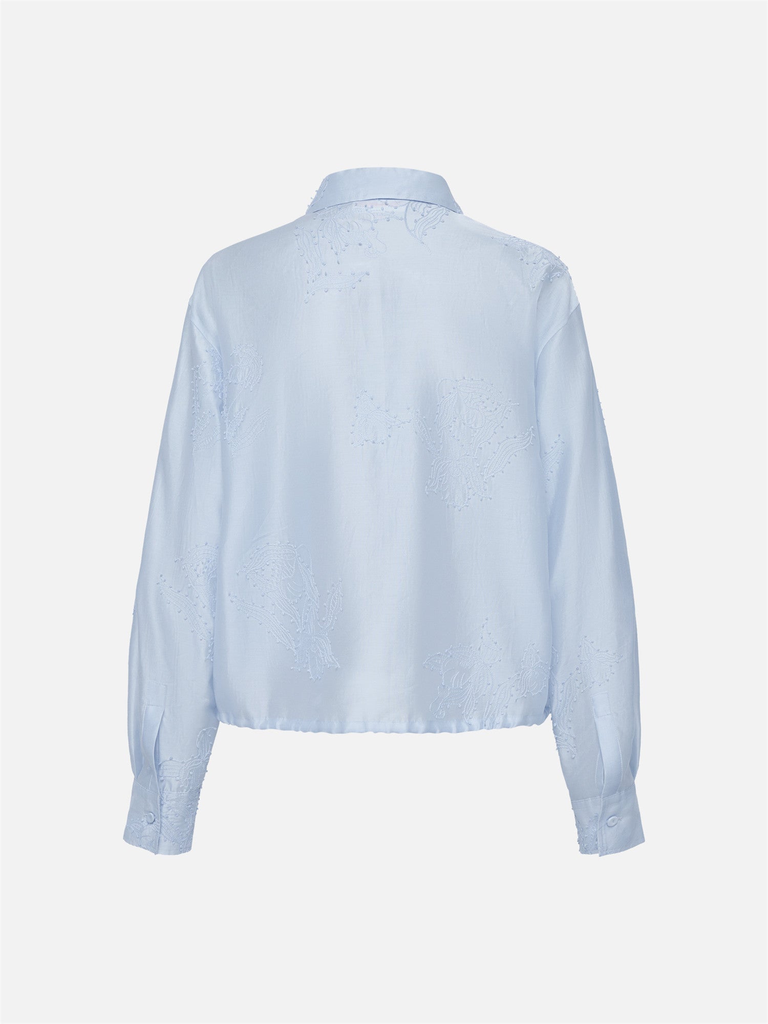 EP YAYING Jacquard Loose Minimalist Shirt EGKEA2120AB