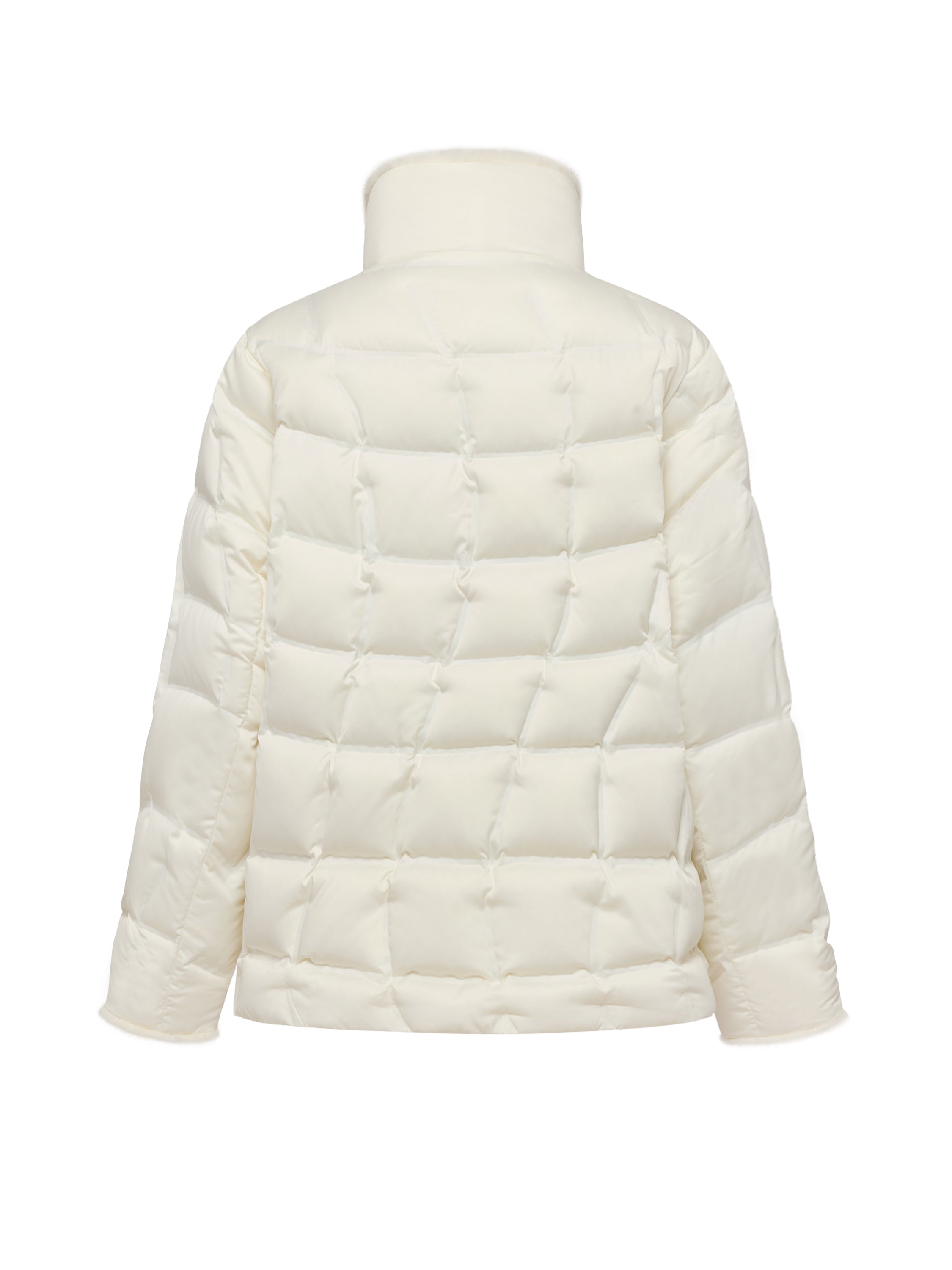 EP YAYING White Lightweight Puffer Jacket