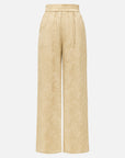 EP YAYING Mulberry Silk Wide-Leg Pants