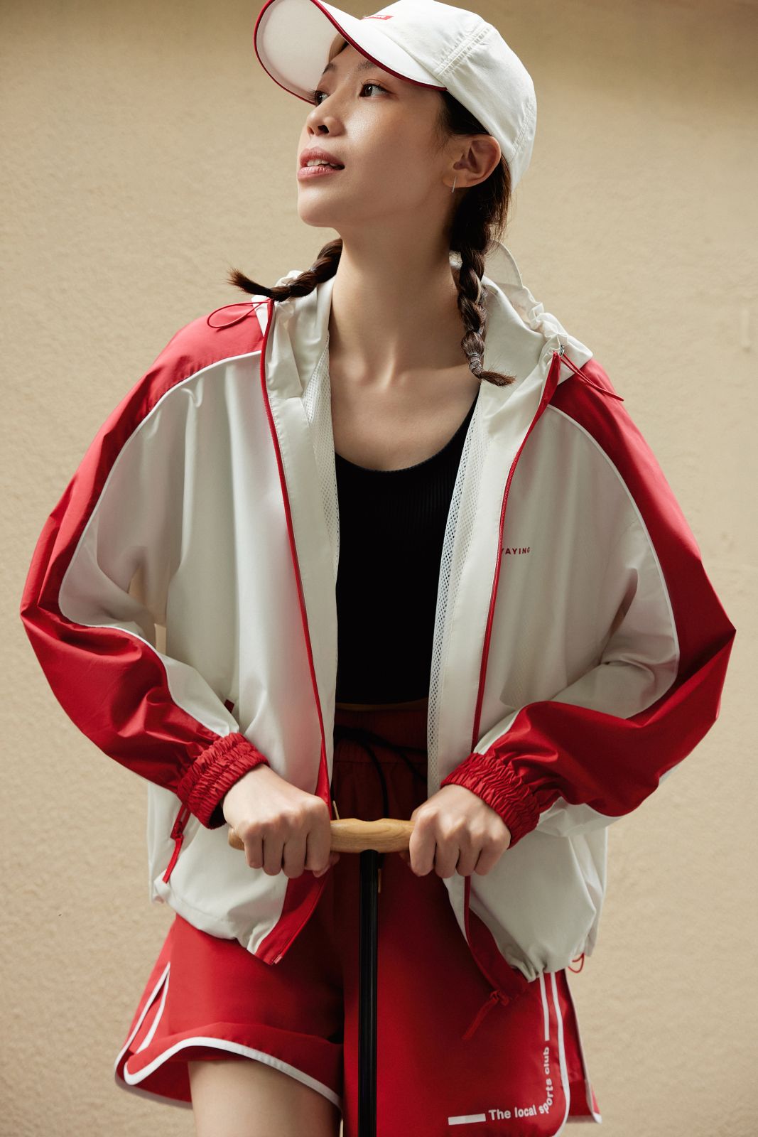 EP YAYING Color Block Sports Jacket
