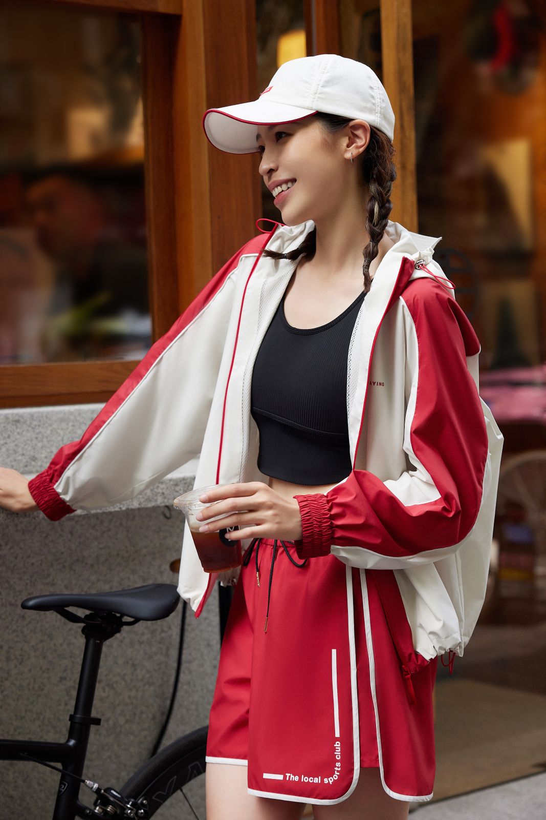 EP YAYING Color Block Sports Jacket