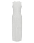 YAYING White Sleeveless Dress