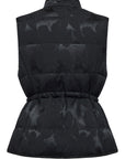 YAYING Black Quilted Vest