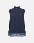 EP YAYING 100% Mulberry Silk Vest EGKES1051AZ