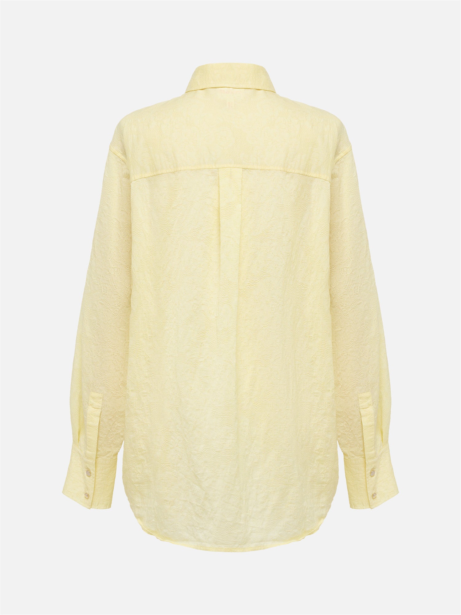 EP YAYING Subtle Jacquard Tencel Shirt EGKEA2108BY