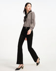 EP YAYING High Waist Flared legs Pants