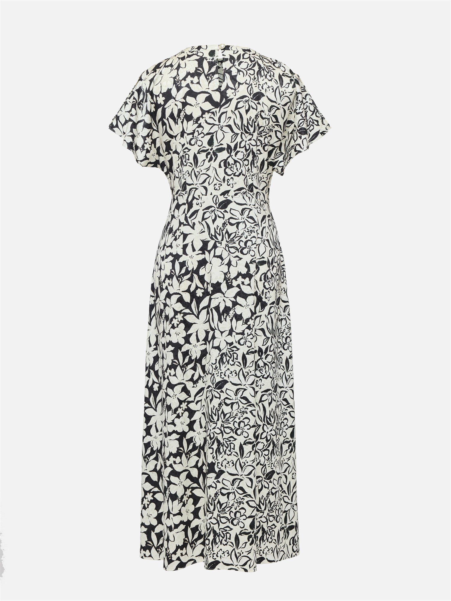 EP YAYING Silk Printed Dress EGKPS4601AH