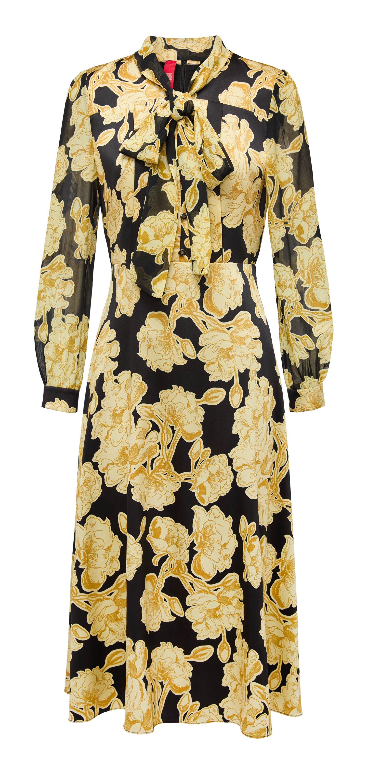 YAYING Printed Mulberry Silk Dress