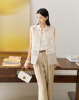 YAYING Chinese-style silk vest EPLPA1007AW