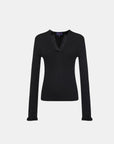 EP YAYING Blue Label V-Neck Base Layer Top EGLIW9901A