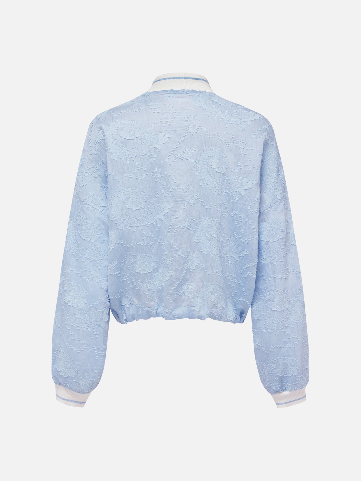 EP YAYING Textured Embroidered Jacket