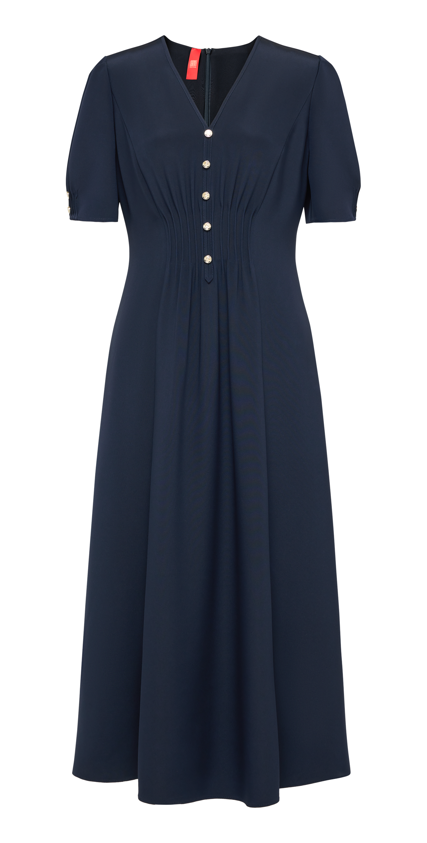 YAYING Silk V-Neck Dress
