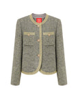 YAYING Tweed Wool Jacket