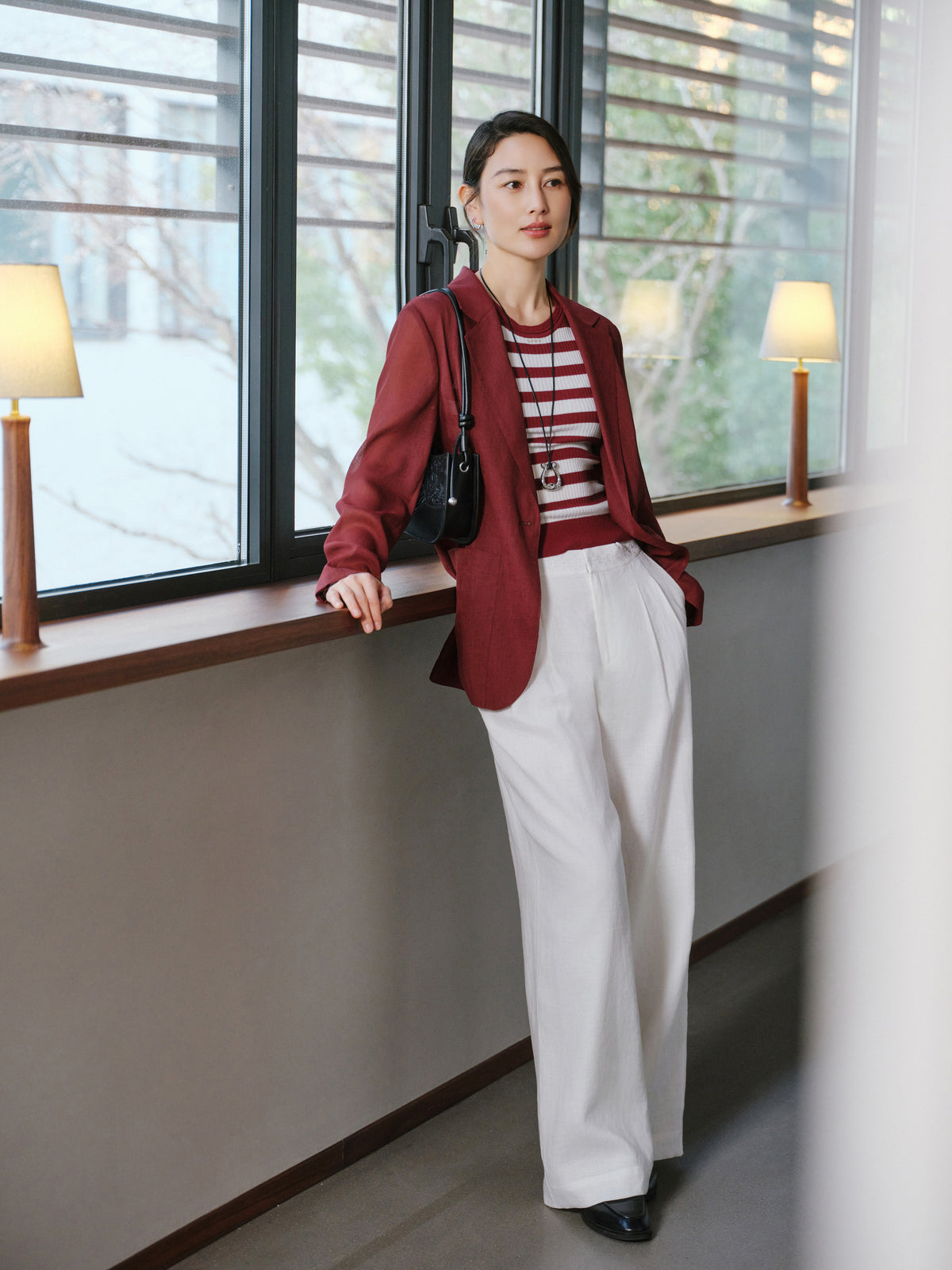EP YAYING Commuter Lightweight Blazer Coat