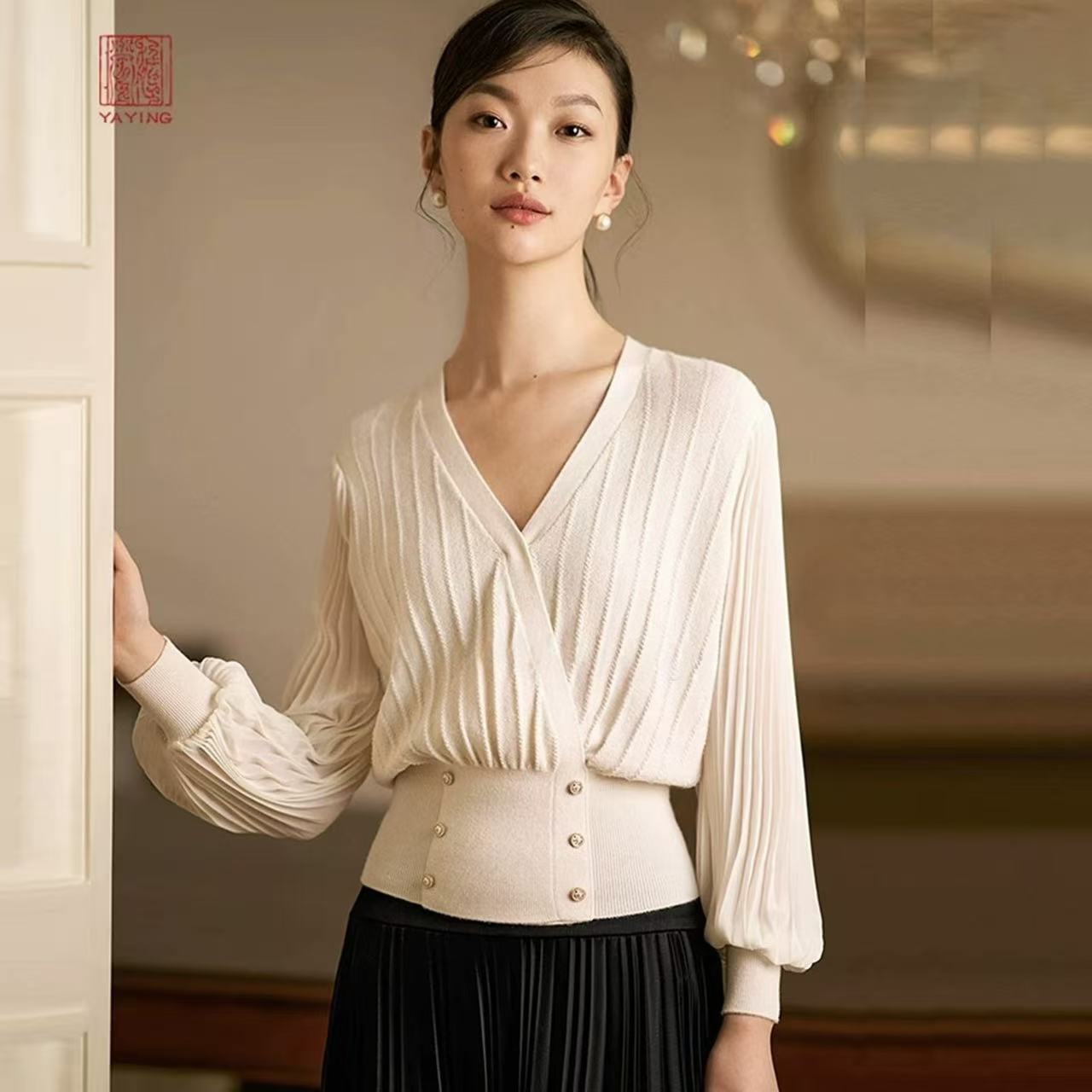 YAYING WHITE SHIRT EPHPW9501DW