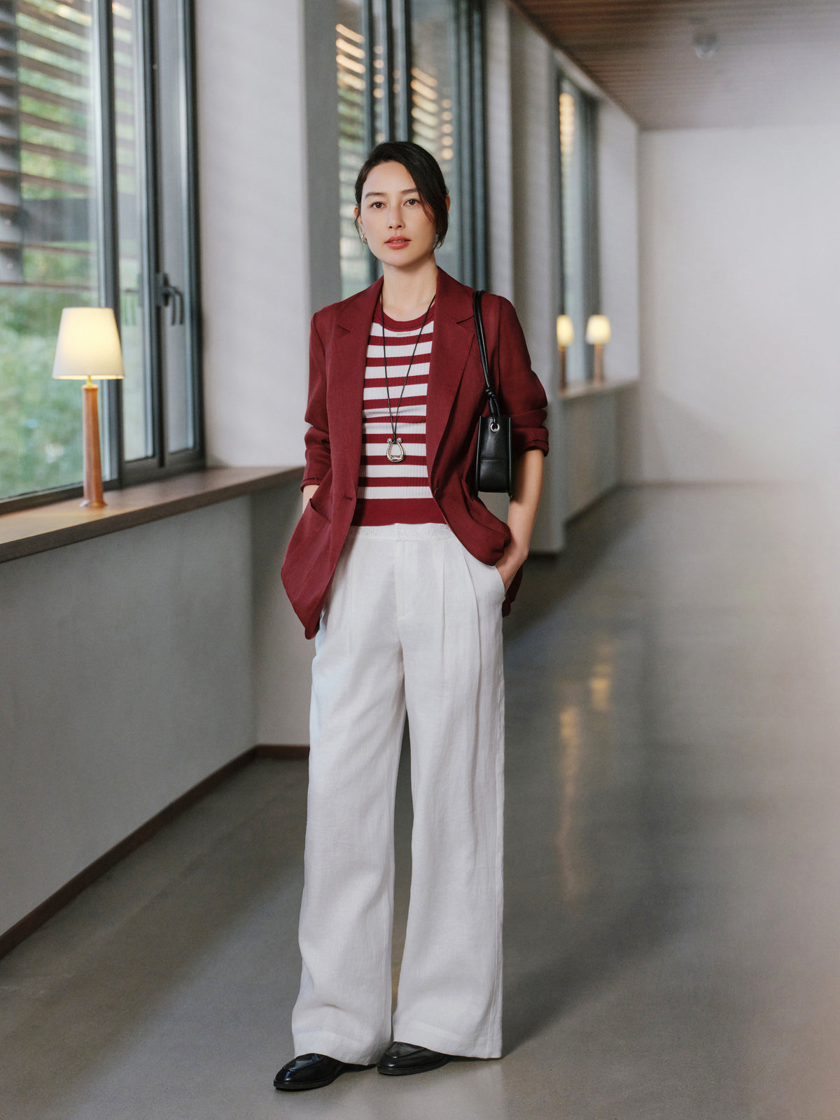 EP YAYING Commuter Lightweight Blazer Coat