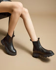 Slip-On Chelsea Boots Minimalist Solid Color