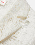 EP YAYING White Short Sleeve Jacket