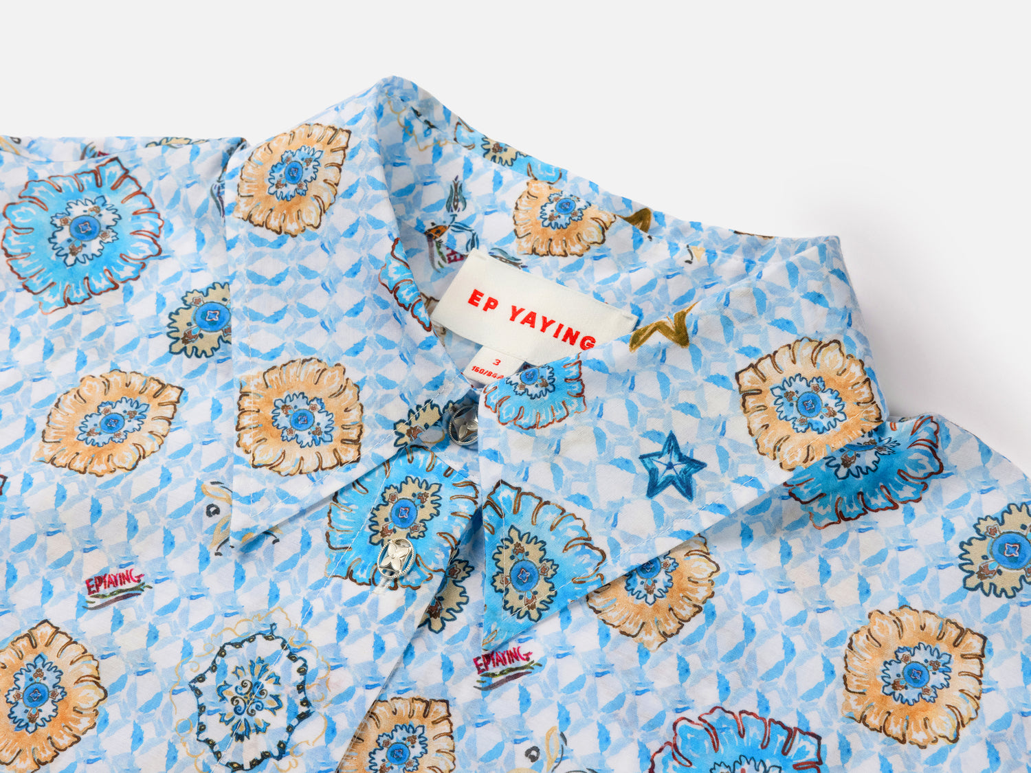 EP YAYING Mulberry Silk Shirt