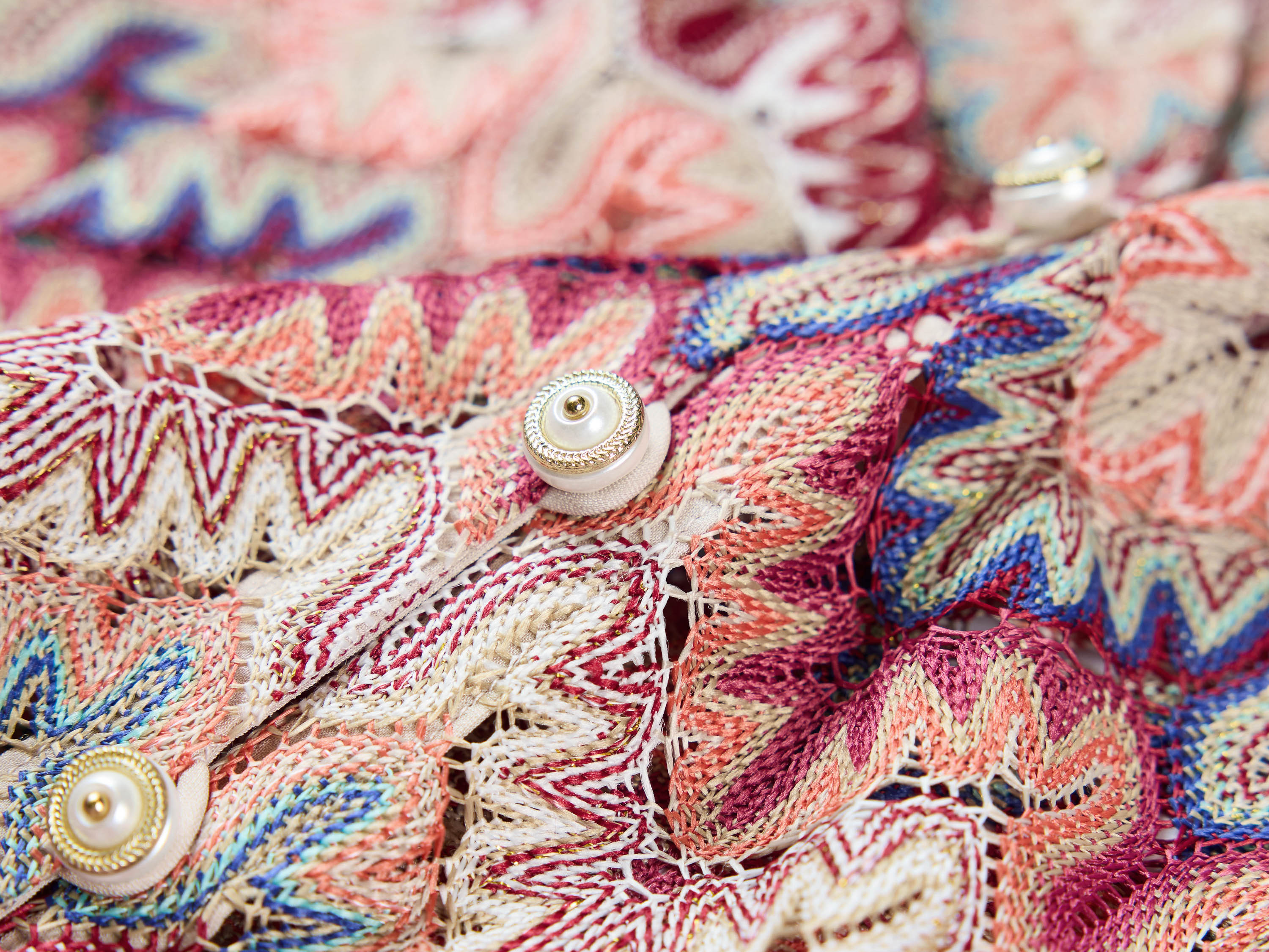 EP YAYING Multicolor Knit Sweater