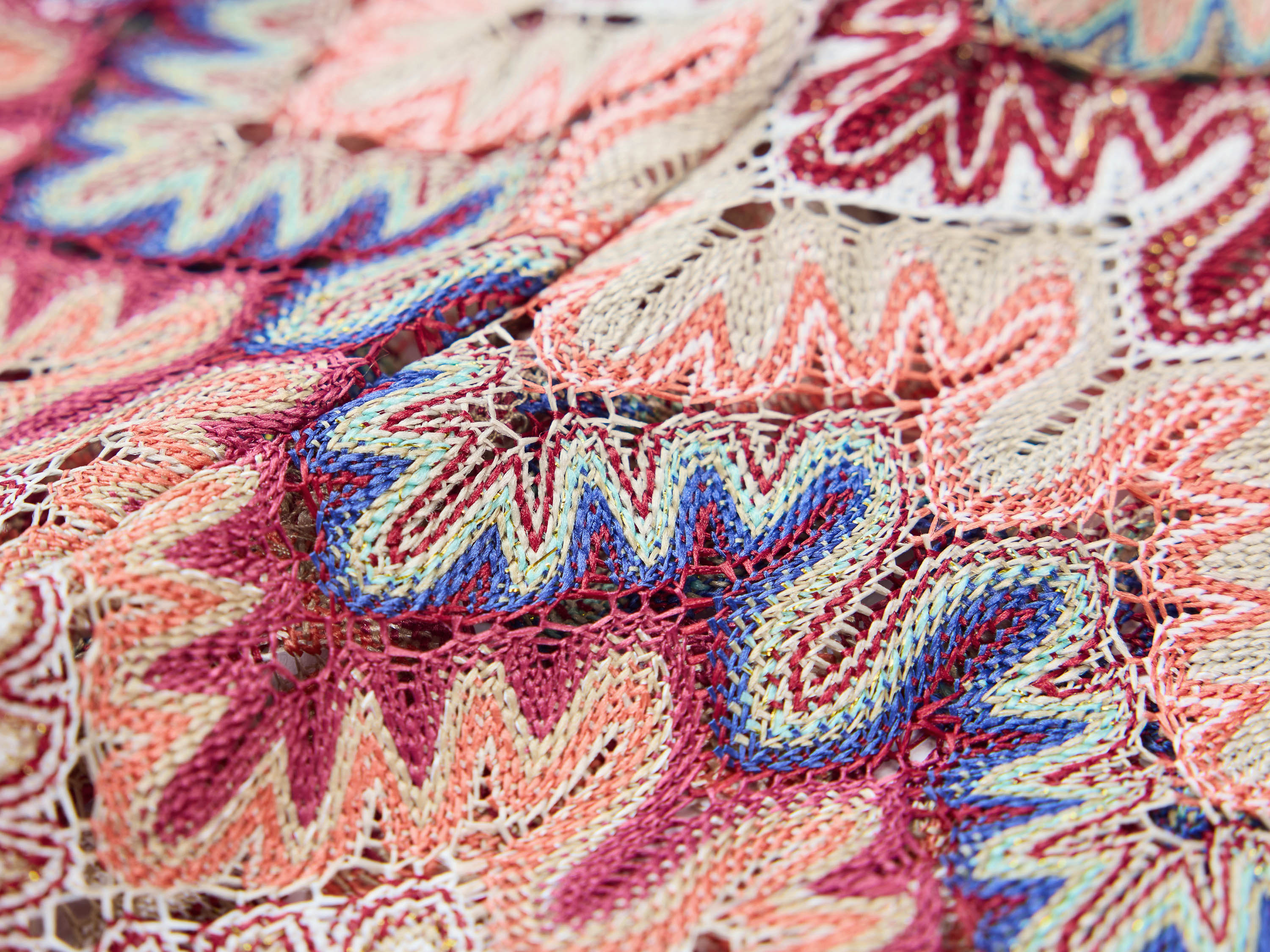 EP YAYING Multicolor Knit Sweater