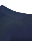 YAYING Navy High-Waisted Maxi Skirt
