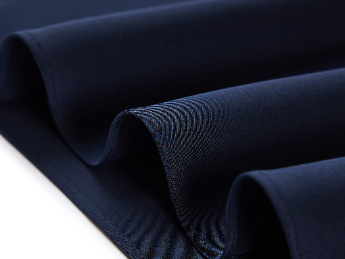 YAYING Navy High-Waisted Maxi Skirt