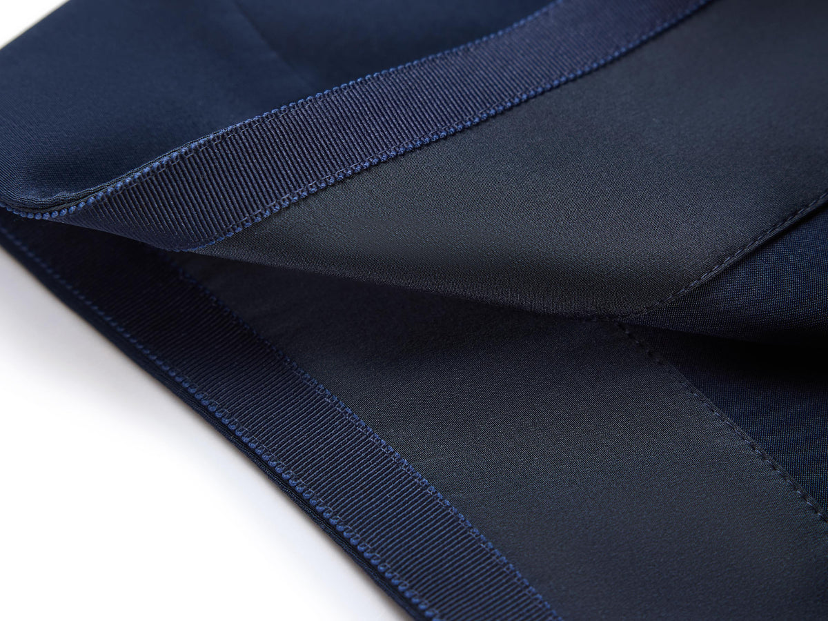 YAYING Navy High-Waisted Maxi Skirt