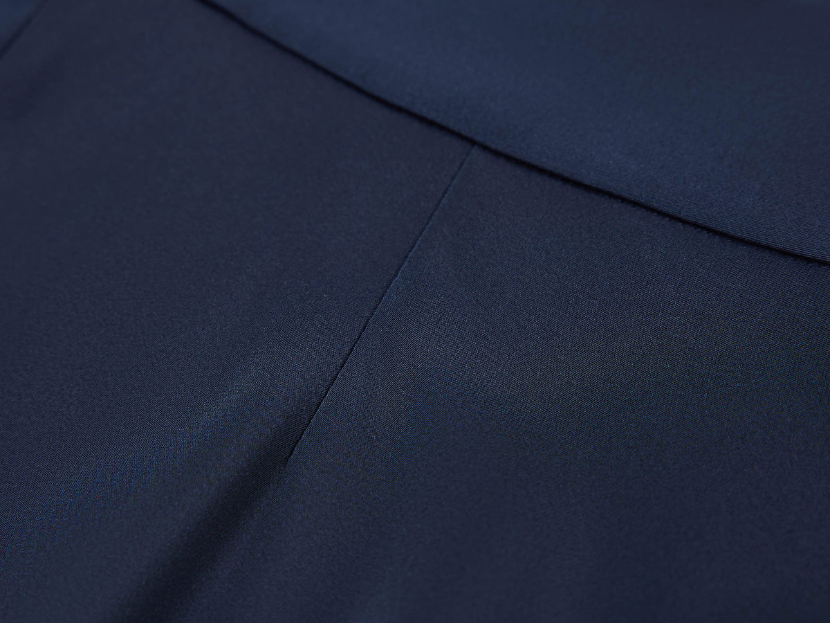 YAYING Navy High-Waisted Maxi Skirt