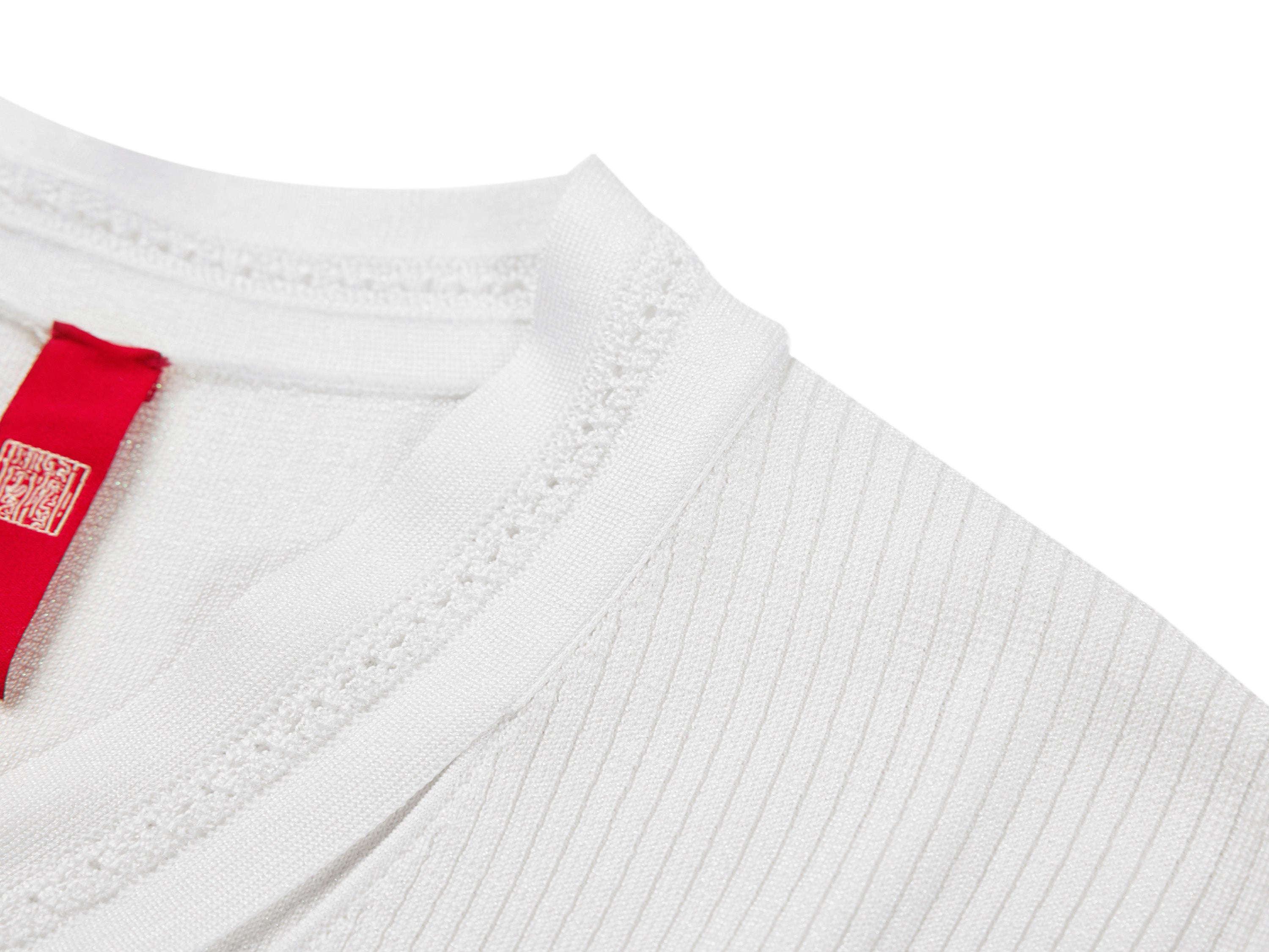 YAYING White Short Sleeve Top