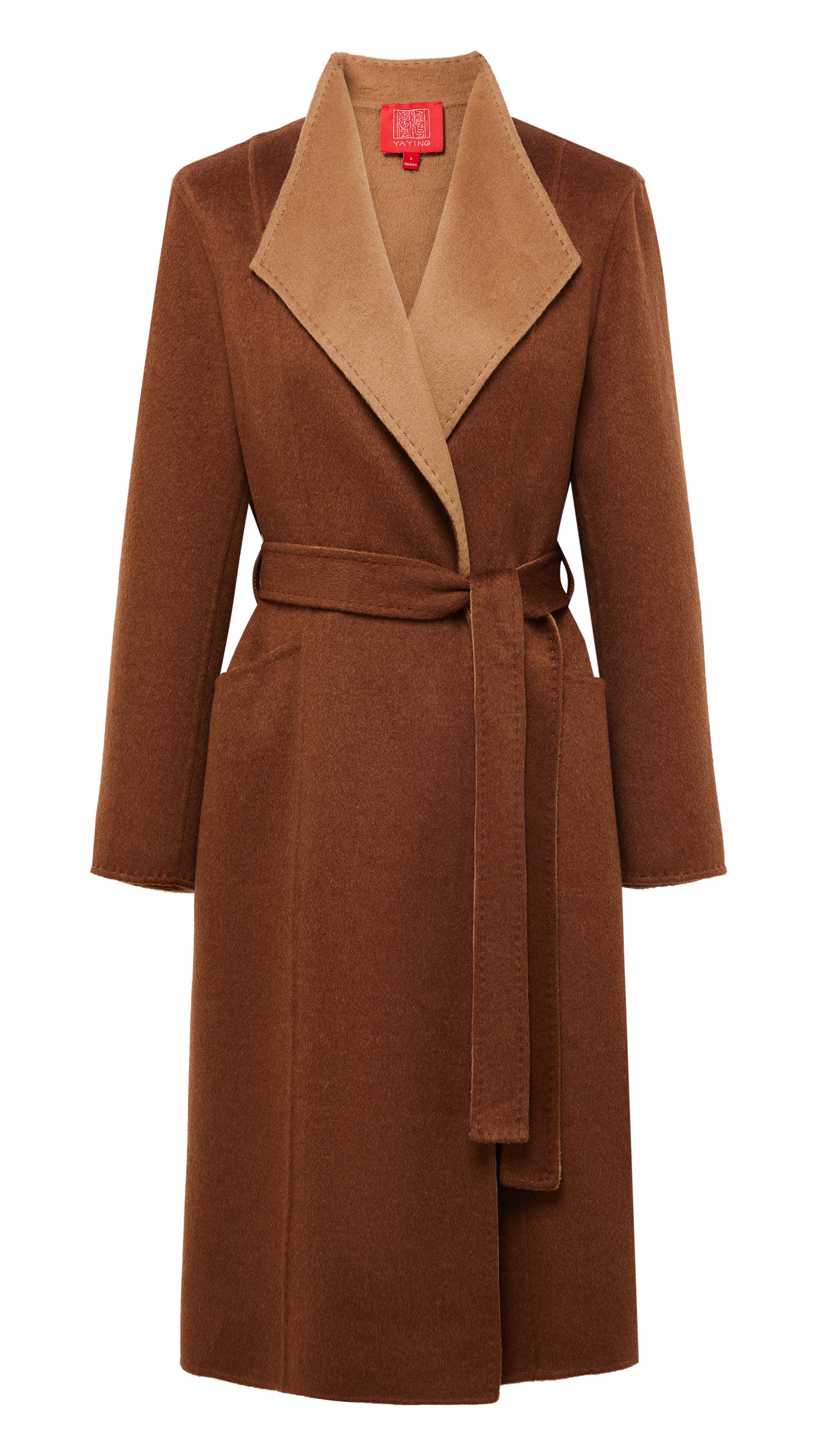 YAYING Brown Long Coat