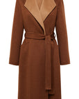 YAYING Brown Long Coat