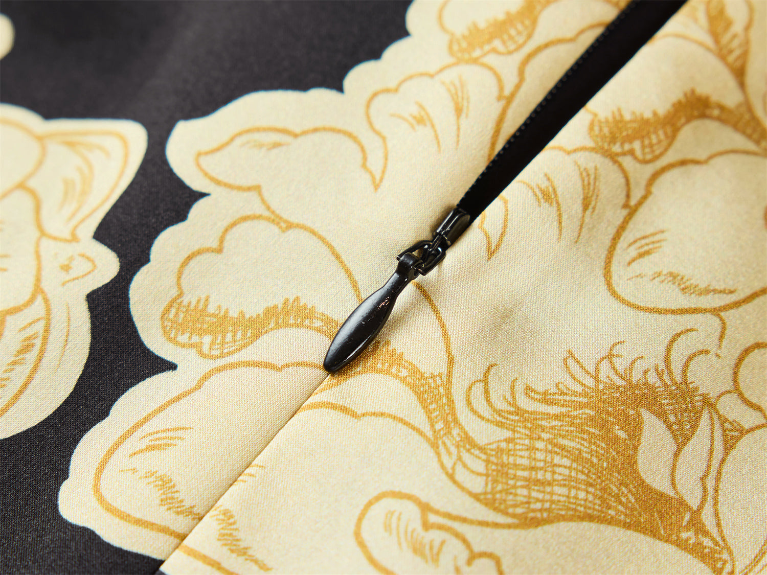 YAYING Printed Mulberry Silk Dress