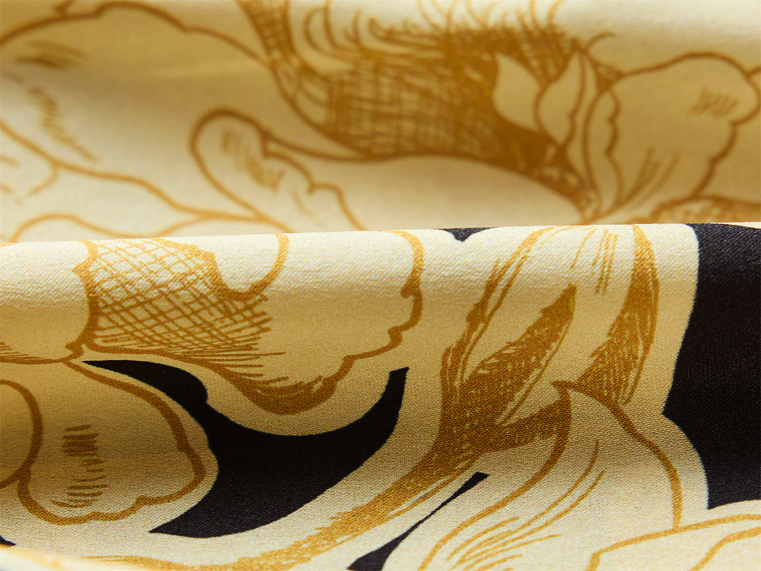 YAYING Printed Mulberry Silk Dress