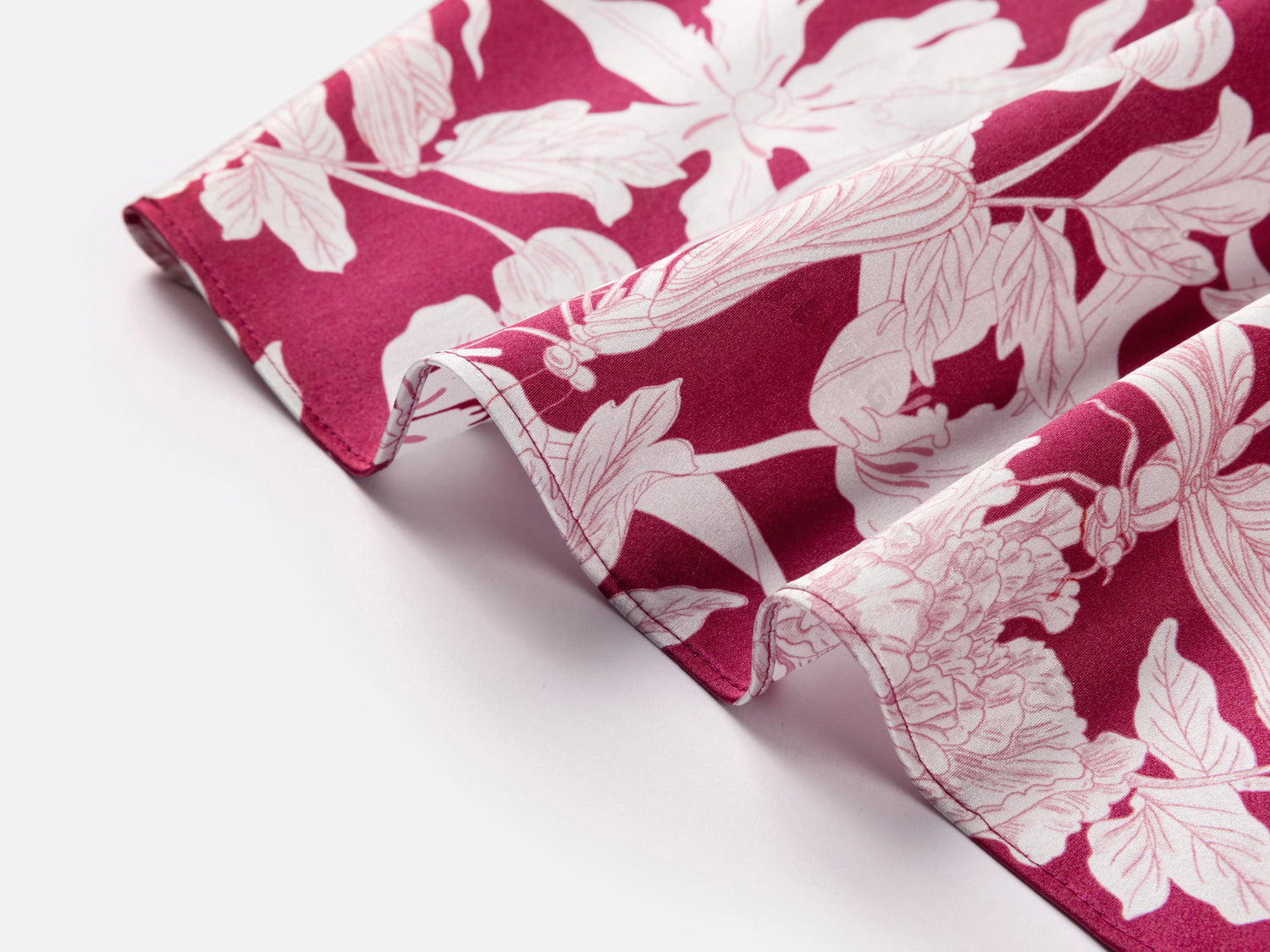 EP YAYING Silk Printed Dress