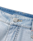 YAYING Light Wash Wide-Leg Jeans