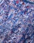 YAYING Blue Knit Cardigan
