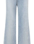YAYING Light Wash Wide-Leg Jeans