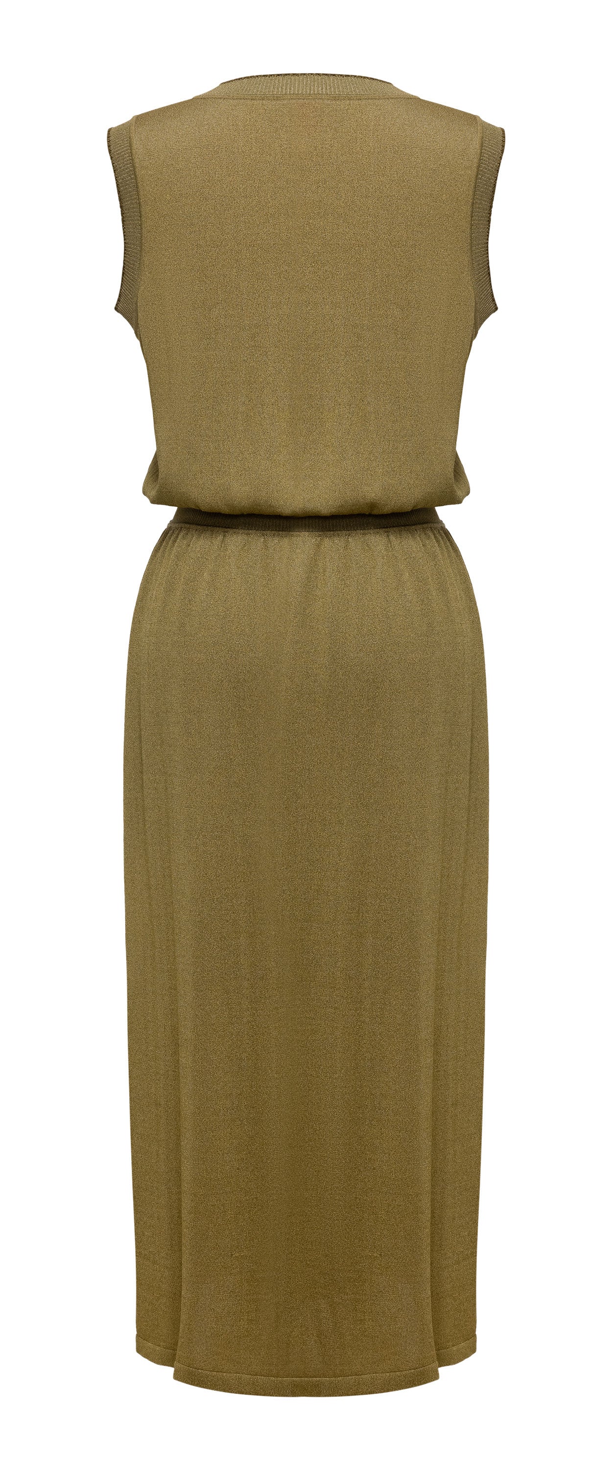 YAYING Khaki Waist Dress