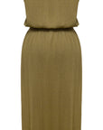 YAYING Khaki Waist Dress