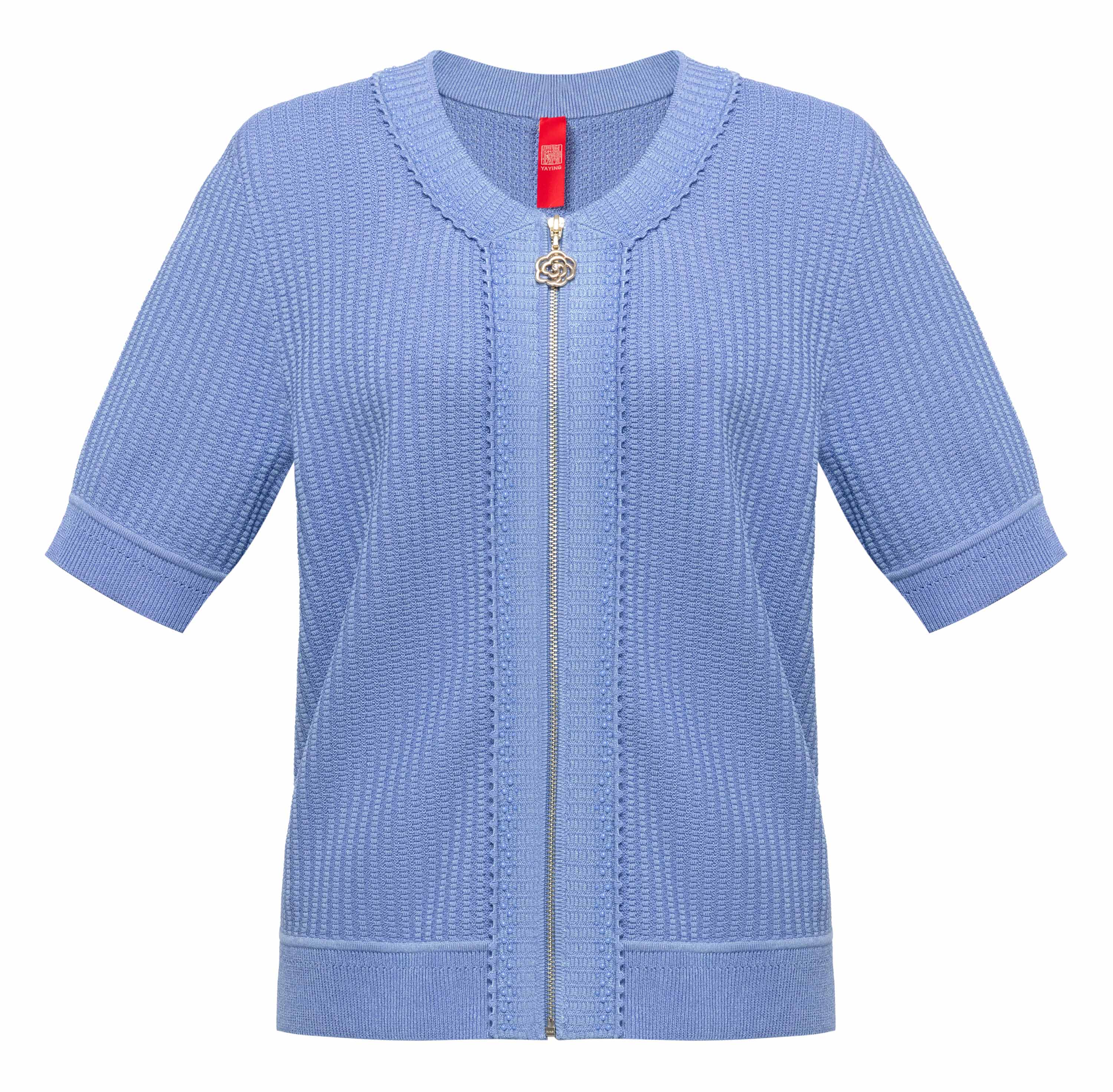 YAYING Blue Short Sleeve Shirt