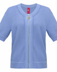 YAYING Blue Short Sleeve Shirt