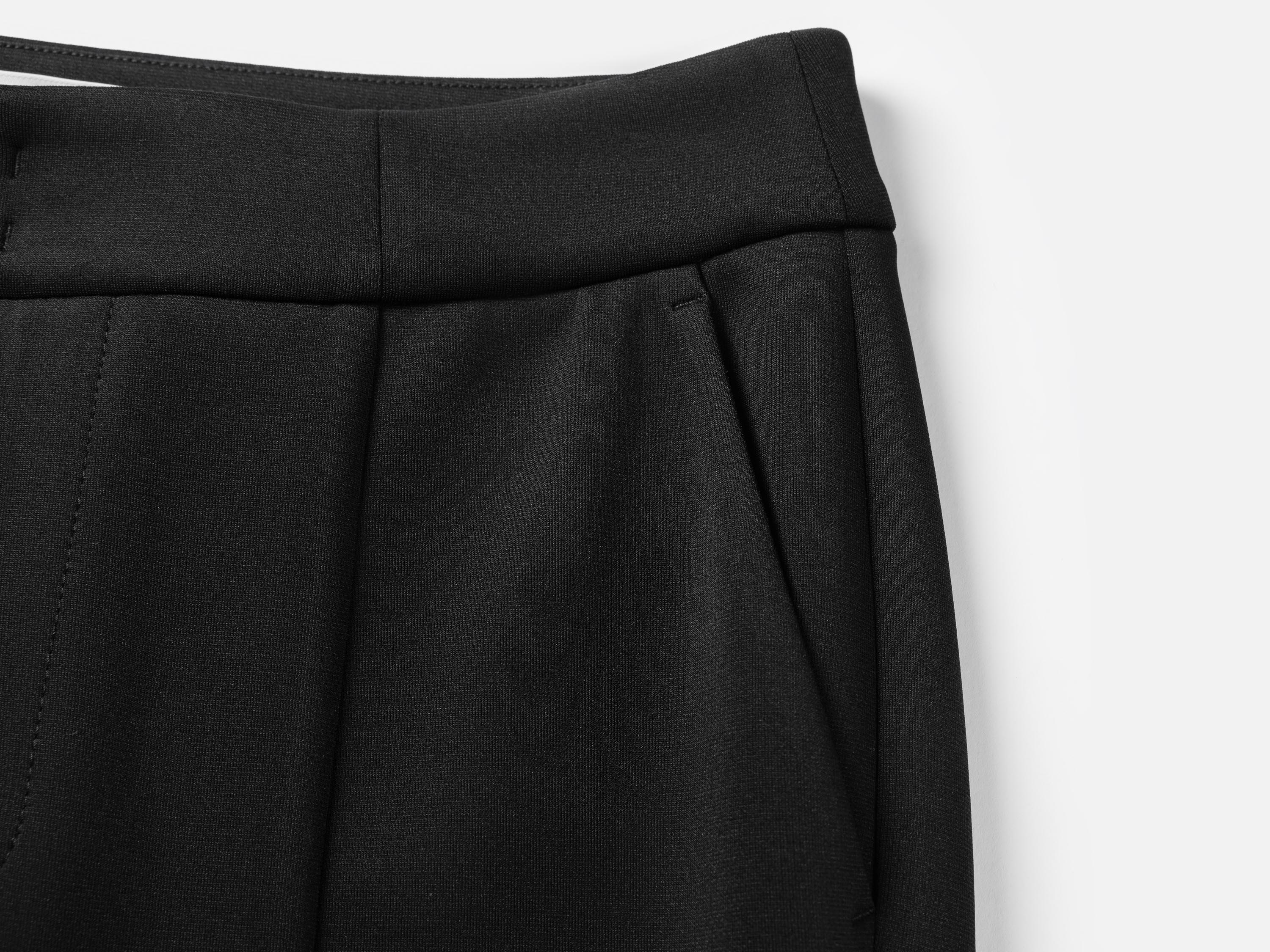 EP YAYING Black A-Line Skirt