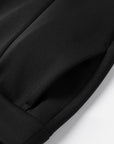 EP YAYING Black A-Line Skirt