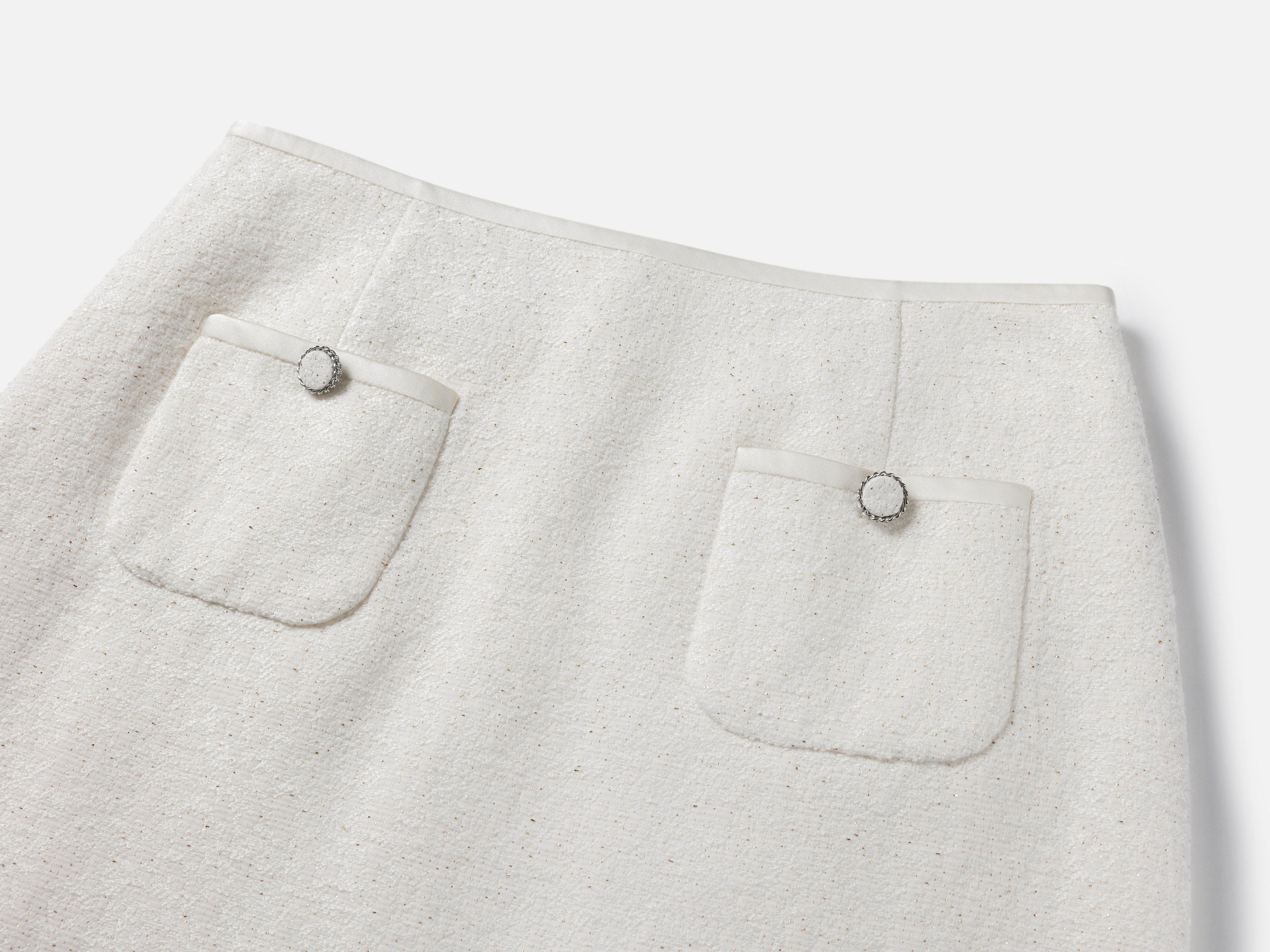 EP YAYING White Mini Skirt