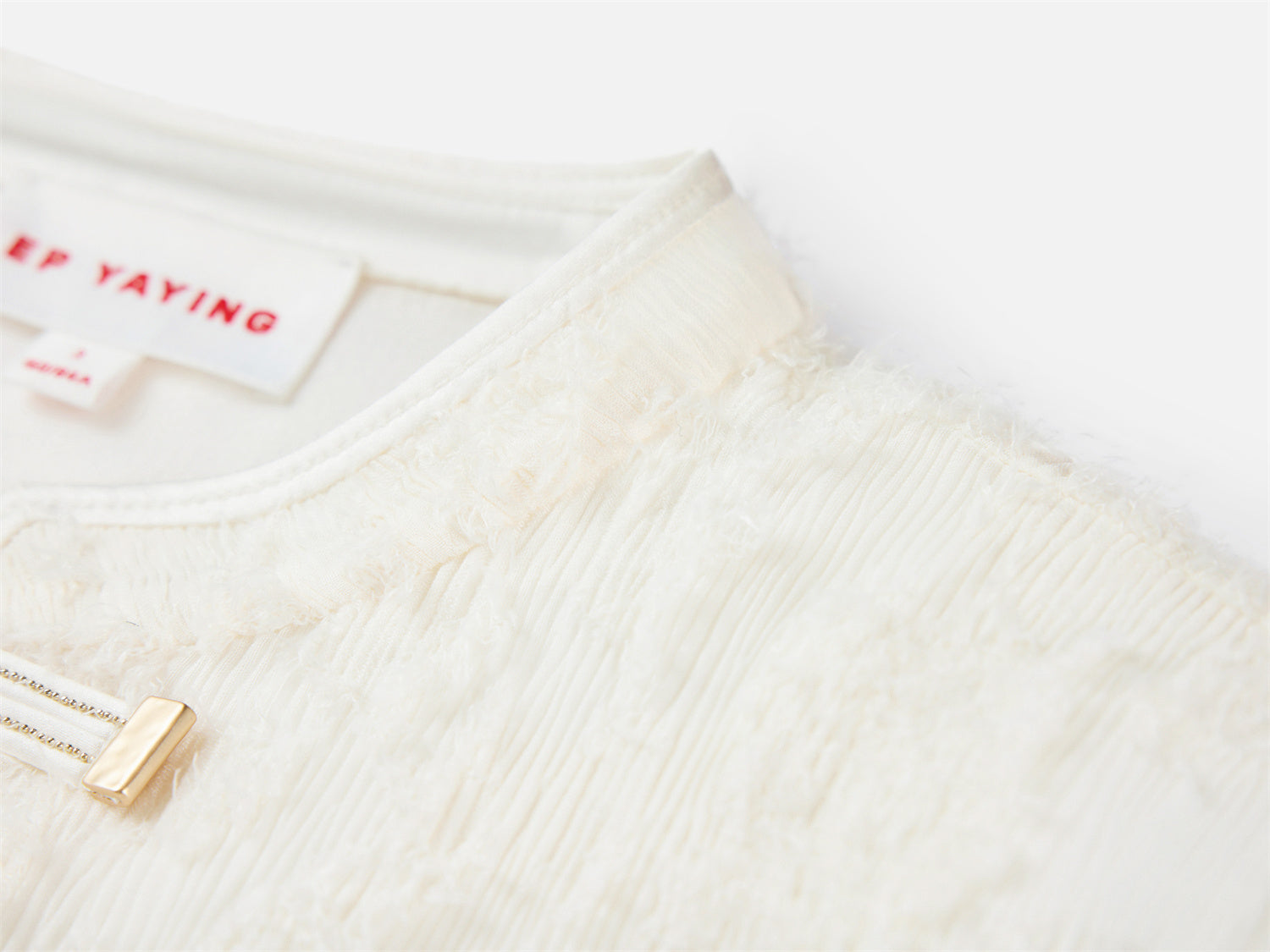 EP YAYING Chinese Style Small Stand-Collar Jacket