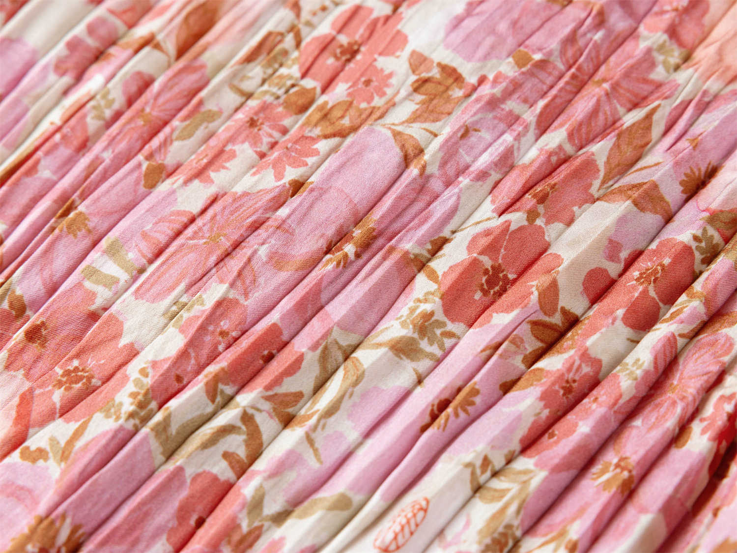 EP YAYING Printed Pleated Shirt