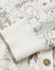 EP YAYING Peony Jacquard Knit Sweater