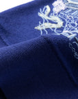 YAYING Blue Embroidered Cardigan